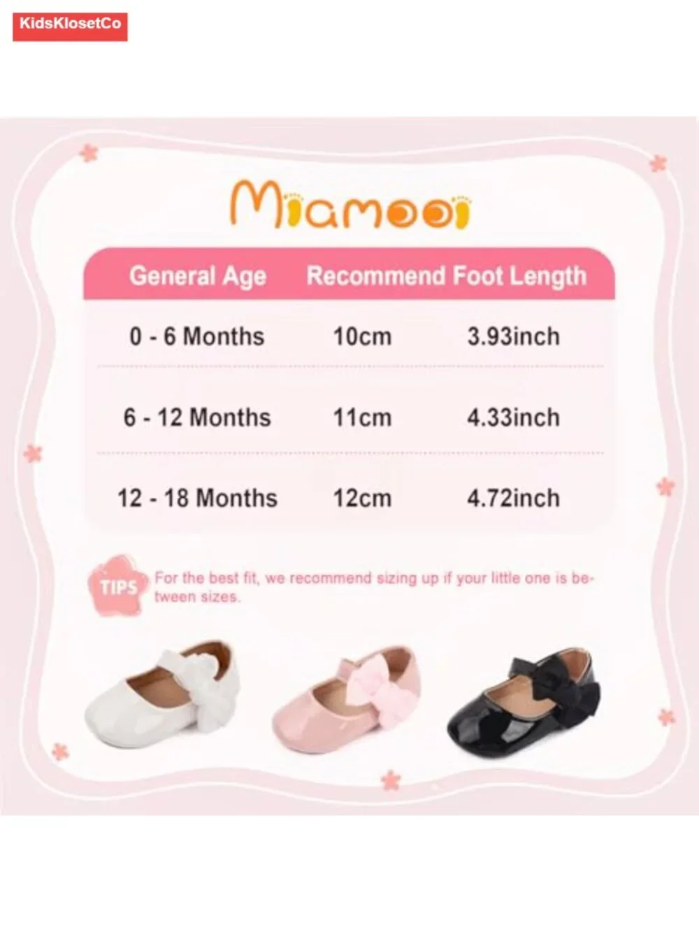 Infant Baby Girls Mary Jane Shoes Bow Ballet Flats First Walkers PU Leather